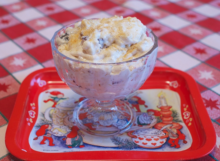 Julgröten som också är tre desserter