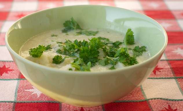 Blomkålssoppa med ost