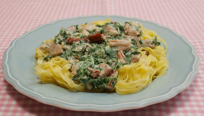 Italiensk kycklingpasta