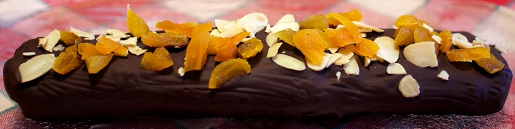 Fruktfylld marsipanbröd