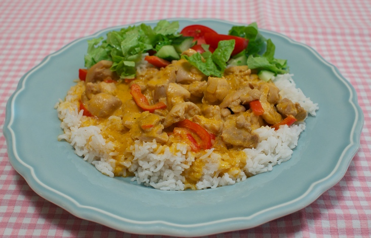 Pollo con Leche de coco (Kyckling med kokosmjölk)