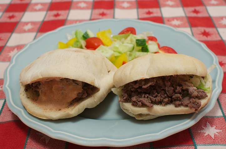 Viltkebab i pitabröd